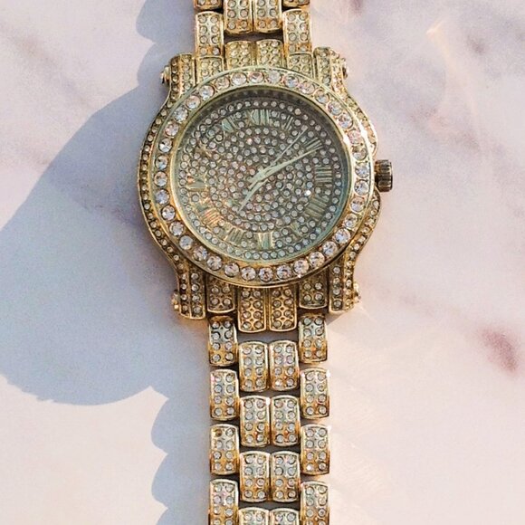 Techno Pave Watch Blingout Blinding Boyfriend Chiunky - Picture 2 of 15